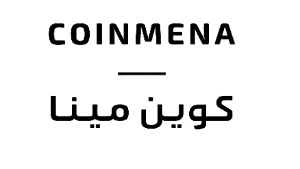 CoinMENA logo, representing the UAE-based cryptocurrency exchange and digital asset trading platform in the Middle East