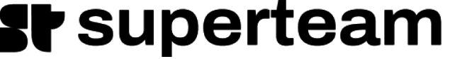 Superteam logo, representing the blockchain-based fantasy sports and Web3 gaming platform for digital collectibles and fan engagement